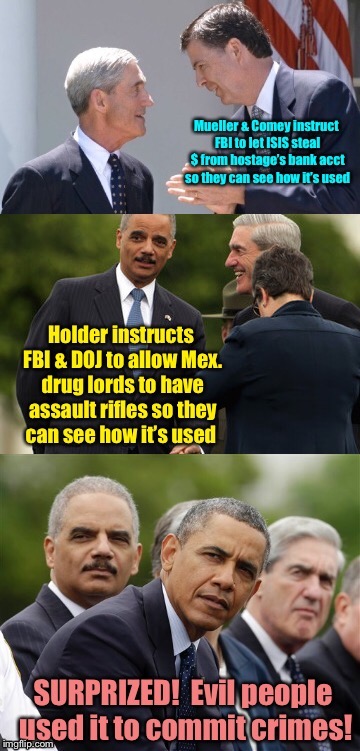 The Three Stooges create disaster. (Four if you count Pres. Shemp) |  , | image tagged in memes,holder,mueller,comey,permit crime,observe | made w/ Imgflip meme maker