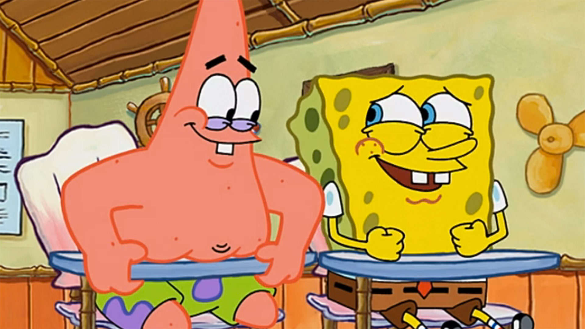 High Quality spongebob and patrick humor Blank Meme Template