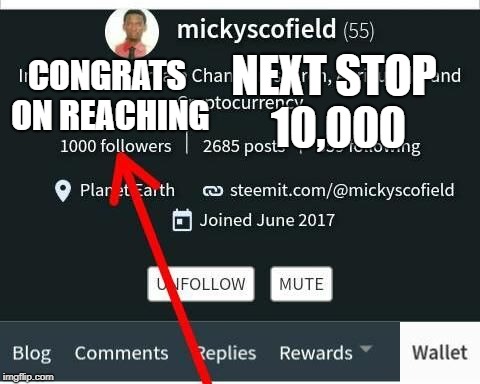 NEXT STOP 10,000; CONGRATS ON REACHING | made w/ Imgflip meme maker