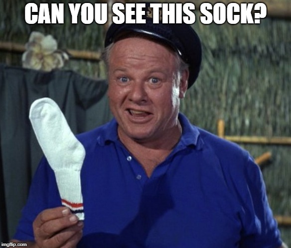 Skipper sock | CAN YOU SEE THIS SOCK? | image tagged in skipper sock | made w/ Imgflip meme maker