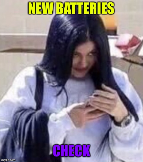 Mima | NEW BATTERIES CHECK | image tagged in mima | made w/ Imgflip meme maker