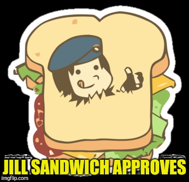 JILL SANDWICH APPROVES | made w/ Imgflip meme maker