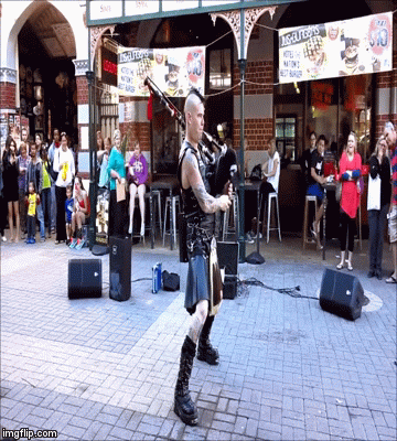 Badpipers Badpiping  | image tagged in gifs,babpiper | made w/ Imgflip video-to-gif maker