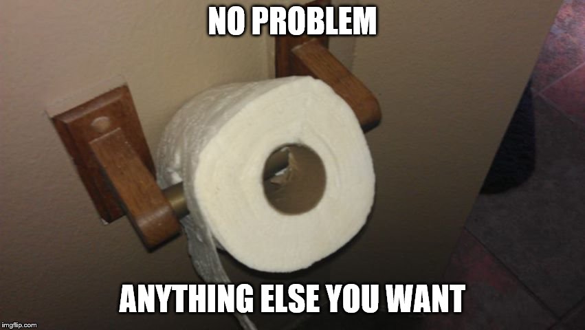 NO PROBLEM ANYTHING ELSE YOU WANT | made w/ Imgflip meme maker