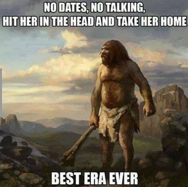 High Quality caveman days Blank Meme Template