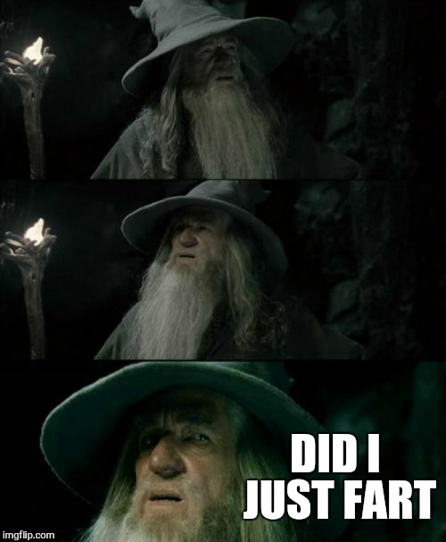 Short term memory lose gandalf | DID I JUST FART | image tagged in memes,confused gandalf,fart | made w/ Imgflip meme maker