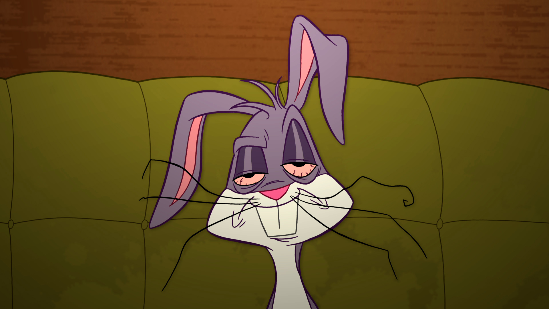 High Quality tired Bugs Bunny Blank Meme Template