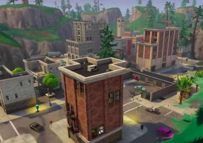 Tilted Towers Blank Meme Template