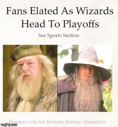 image tagged in wizards newspaper headline,funny headline,sports,dungeons and dragons,dd week | made w/ Imgflip meme maker