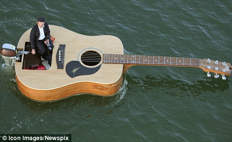 Boat guitar Blank Meme Template