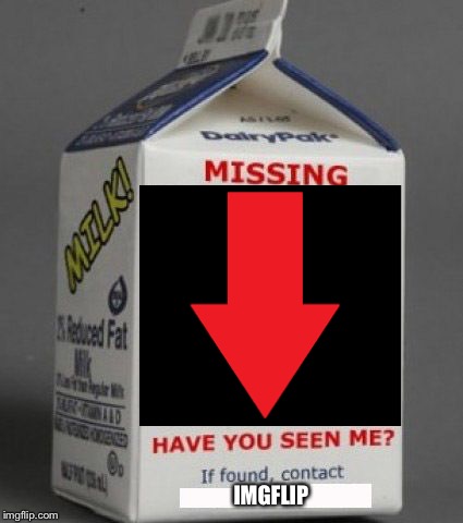 Milk carton | IMGFLIP | image tagged in milk carton | made w/ Imgflip meme maker