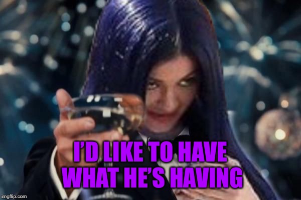 Kylie Cheers | I’D LIKE TO HAVE WHAT HE’S HAVING | image tagged in kylie cheers | made w/ Imgflip meme maker
