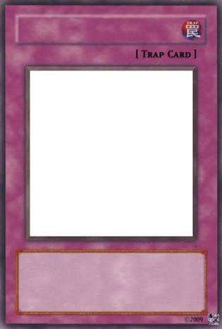 Trap Card Blank Meme Template