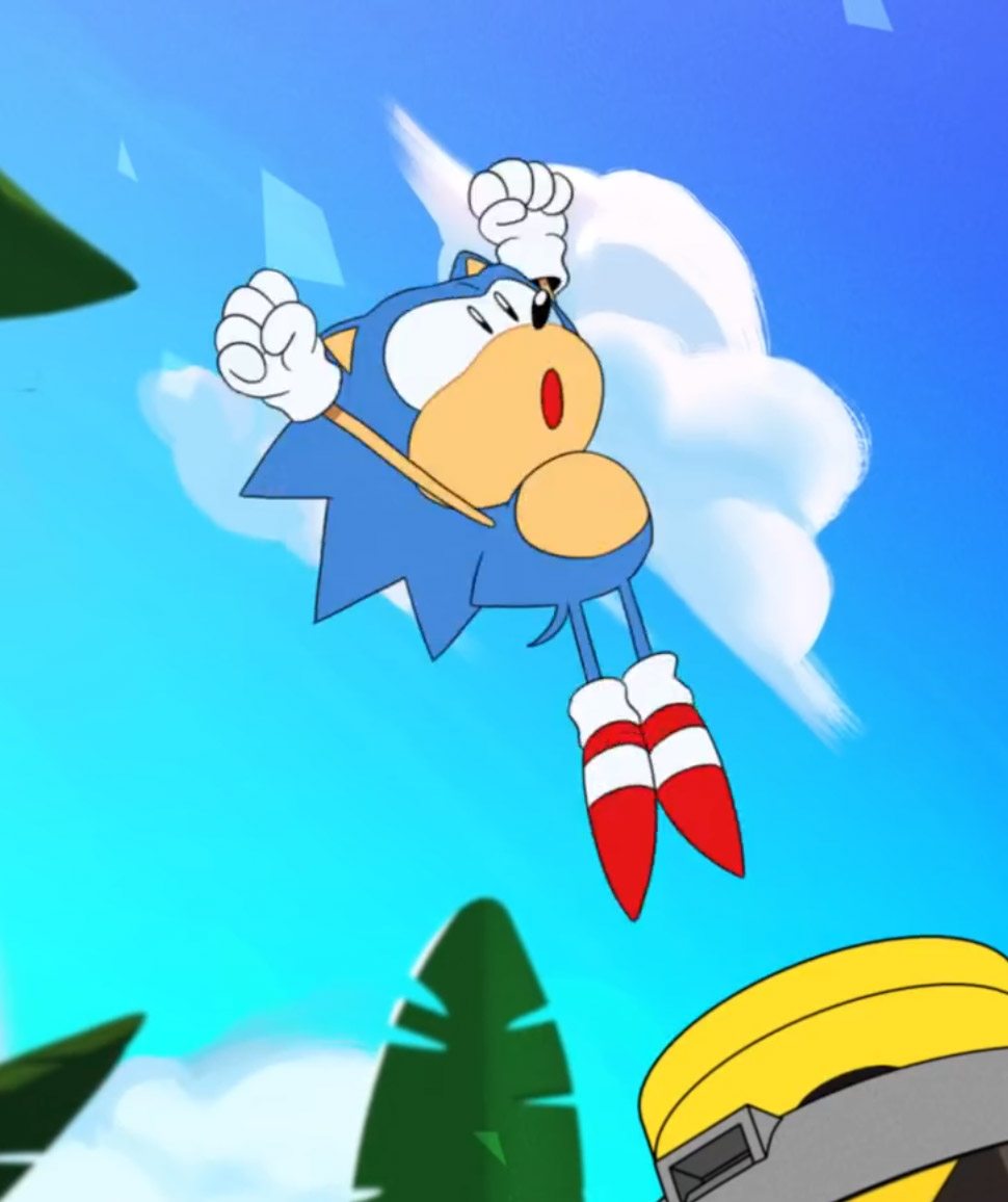 Sonic Celebrate Blank Meme Template