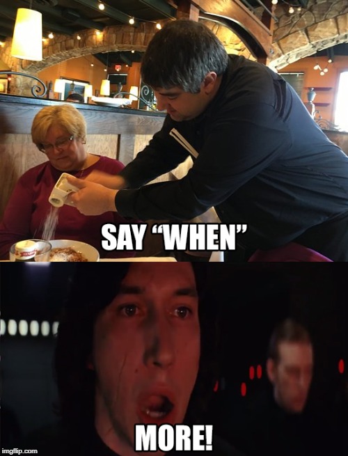 Kylo and His Cheese | image tagged in star wars,the last jedi,kylo ren,more,funny | made w/ Imgflip meme maker
