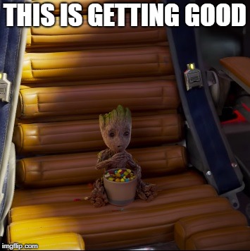 This is getting good | THIS IS GETTING GOOD | image tagged in this is getting good,i am groot,marvel civil war,guardians of the galaxy | made w/ Imgflip meme maker