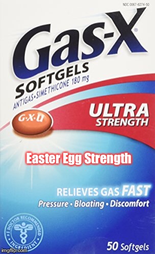 Easter Egg Strength | made w/ Imgflip meme maker