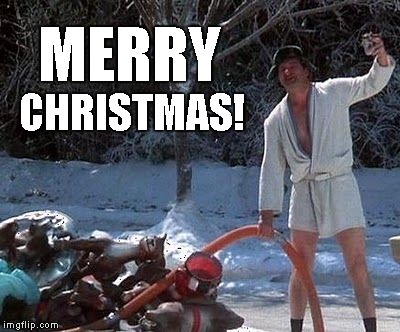 Christmas Vacation - Merry Christmas from Cousin Eddie | MERRY; CHRISTMAS! | image tagged in christmas vacation,cousin eddie,merry christmas | made w/ Imgflip meme maker