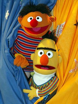 Bert and Ernie Blank Meme Template