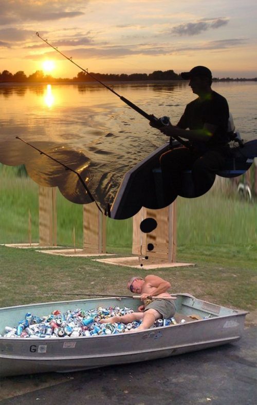 High Quality Fishing Expectations Vs Reality Blank Meme Template