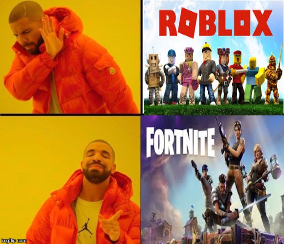 Roblox in 2017: Really Popular.Roblox in 2018: See Below | image tagged in roblox,drake | made w/ Imgflip meme maker