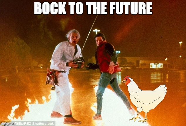 BOCK TO THE FUTURE | made w/ Imgflip meme maker