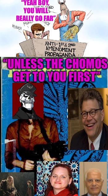 Chomo Mentors  | “YEAH BOY, YOU WILL REALLY GO FAR”; “UNLESS THE CHOMOS GET TO YOU FIRST” | image tagged in democrats,thieves,liars,shit,guns,child molester | made w/ Imgflip meme maker