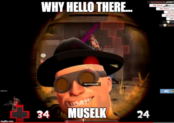 WHY HELLO THERE... MUSELK | made w/ Imgflip meme maker