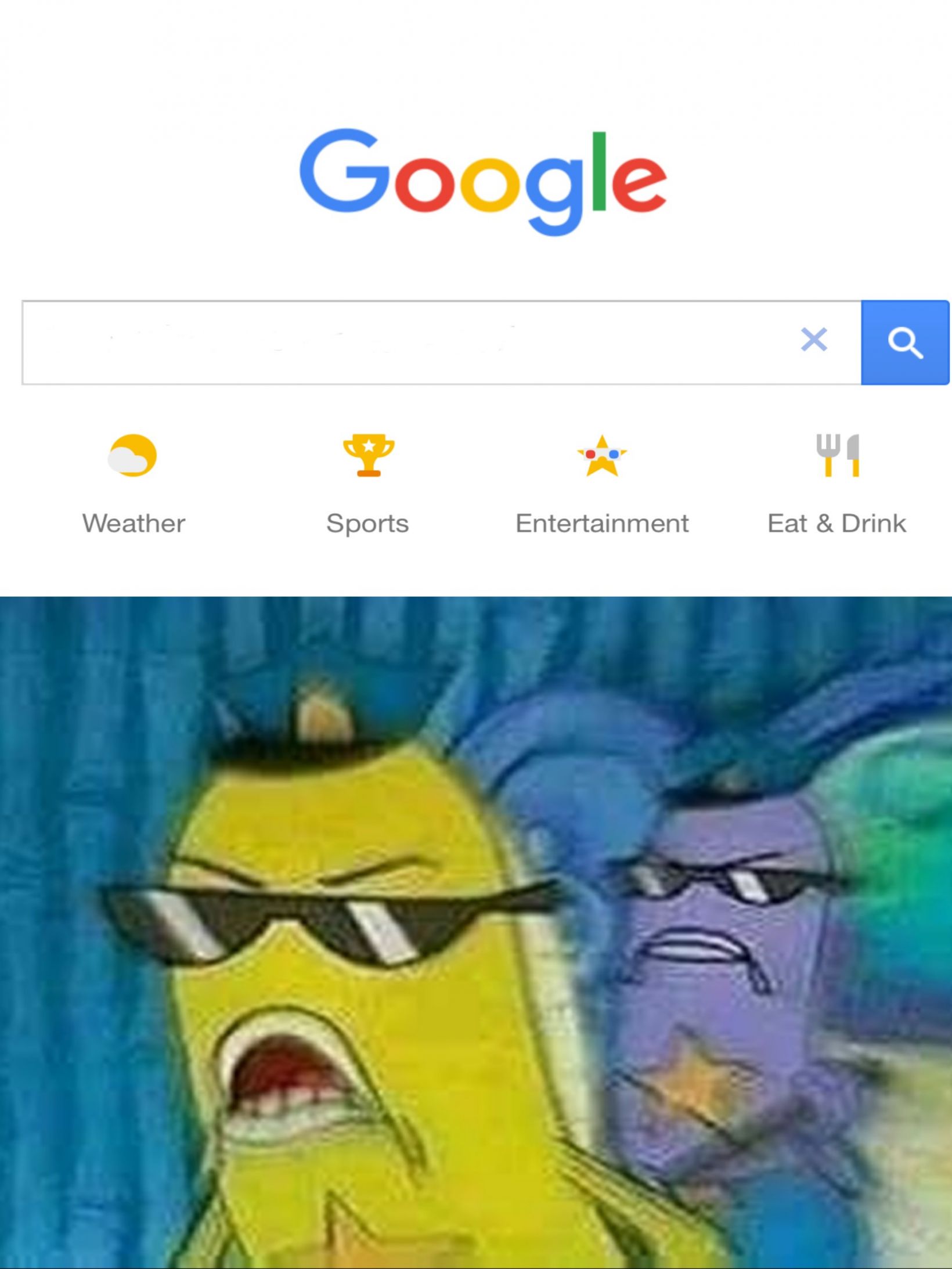 Spongebob police Blank Meme Template