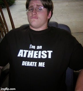 Atheist Neckbeard | image tagged in atheist neckbeard | made w/ Imgflip meme maker