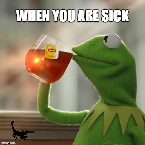 But That's None Of My Business | WHEN YOU ARE SICK | image tagged in memes,but thats none of my business,kermit the frog | made w/ Imgflip meme maker