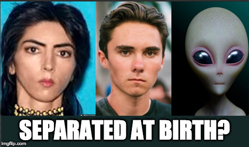 Separated at birth? | SEPARATED AT BIRTH? | image tagged in nasim aghdam | made w/ Imgflip meme maker