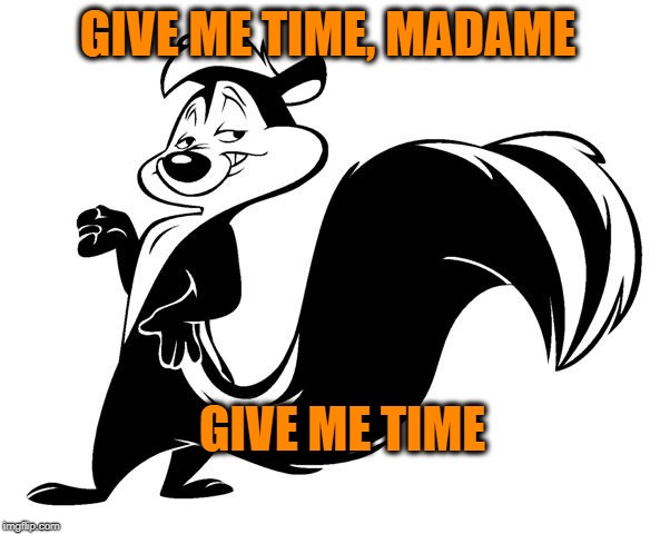GIVE ME TIME, MADAME GIVE ME TIME | made w/ Imgflip meme maker