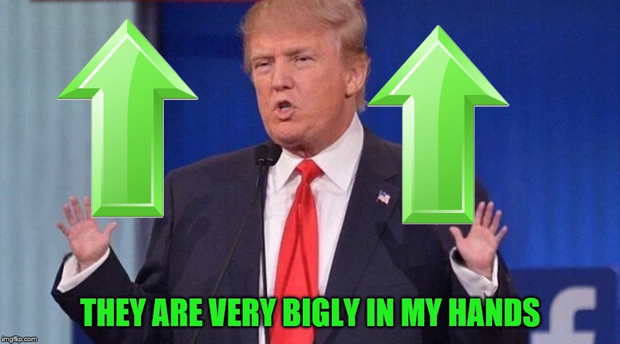 THEY ARE VERY BIGLY IN MY HANDS | made w/ Imgflip meme maker