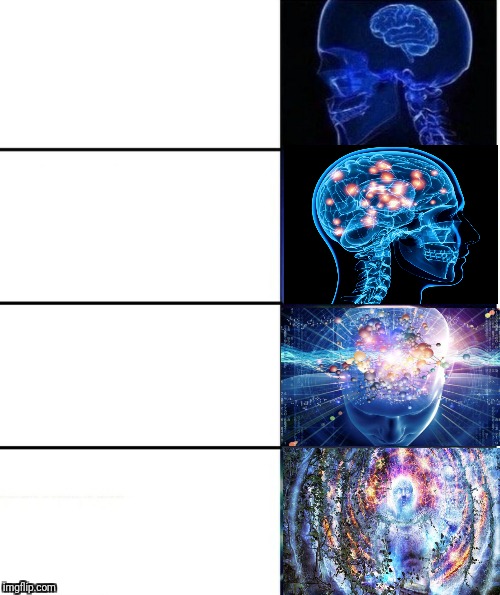 Expanding brain v4.0 Blank Meme Template