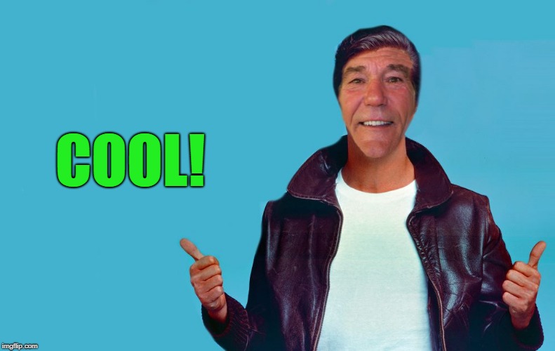 fonzie-lew | COOL! | image tagged in fonzie-lew | made w/ Imgflip meme maker