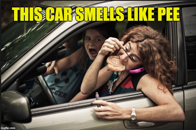 THIS CAR SMELLS LIKE PEE | made w/ Imgflip meme maker