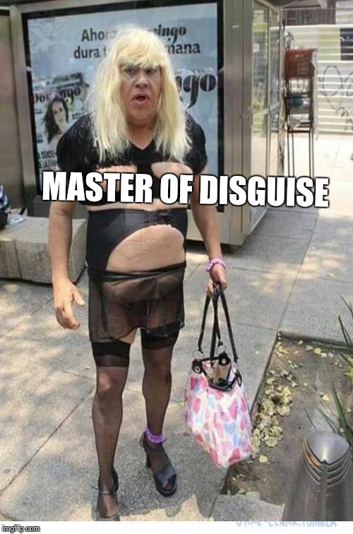 MASTER OF DISGUISE | made w/ Imgflip meme maker