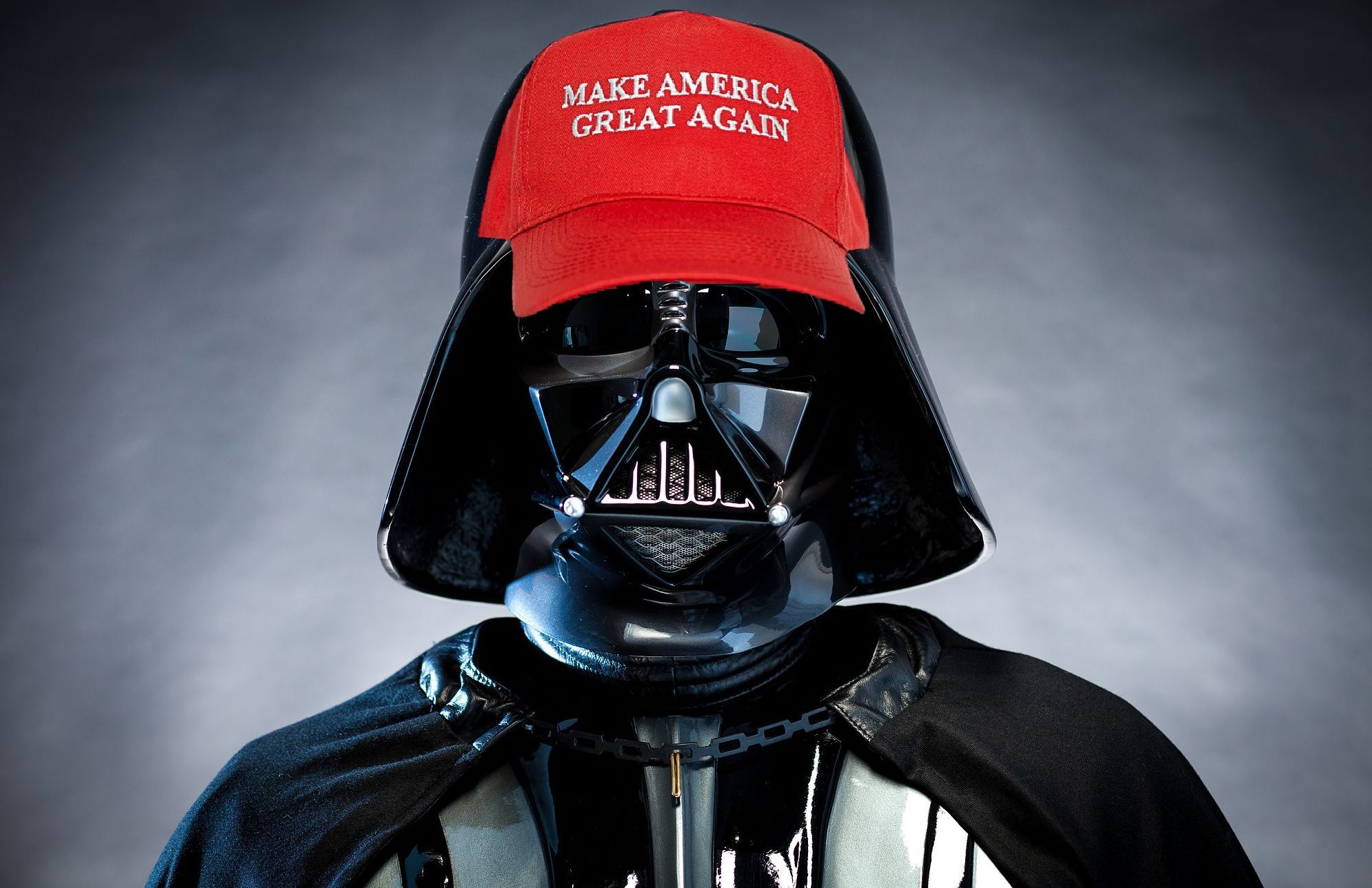 High Quality Darth Vader Trump - MAGA Hat (Make America Great Again) Blank Meme Template