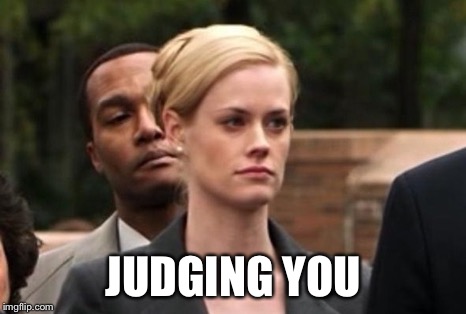 Detective Baker | JUDGING YOU | image tagged in detective baker | made w/ Imgflip meme maker