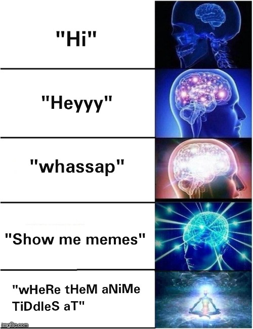 Brain memes   | image tagged in memes,funny,expanding brain,anime | made w/ Imgflip meme maker
