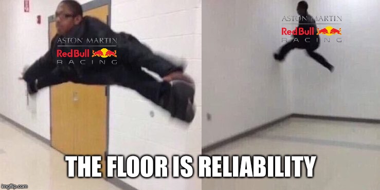 The Floor is Lava | THE FLOOR IS RELIABILITY | image tagged in the floor is lava | made w/ Imgflip meme maker