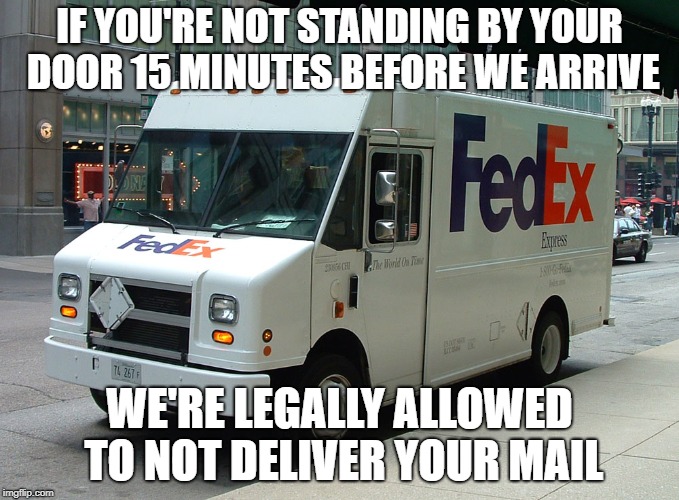 FedEx truck - Imgflip