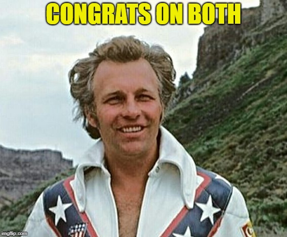 CONGRATS ON BOTH | made w/ Imgflip meme maker