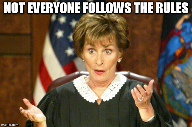 Did You Ever Notice That Some winners Don t Follow The Rules Imgflip