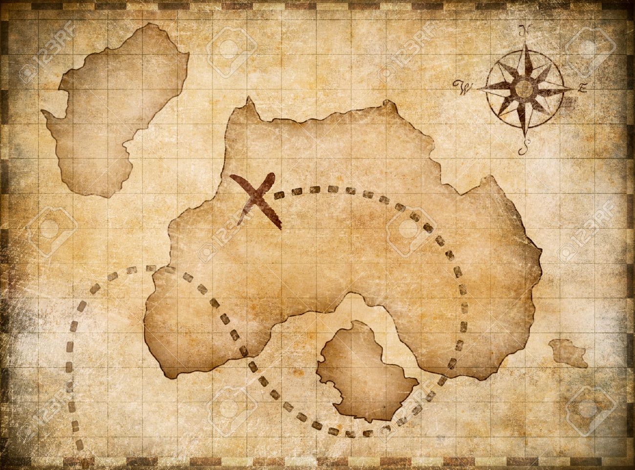 High Quality Pirate Map Blank Meme Template