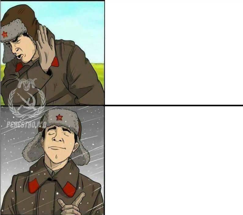 Soviet Drake Blank Meme Template