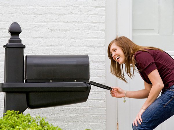 Huge Black Mailbox Blank Meme Template