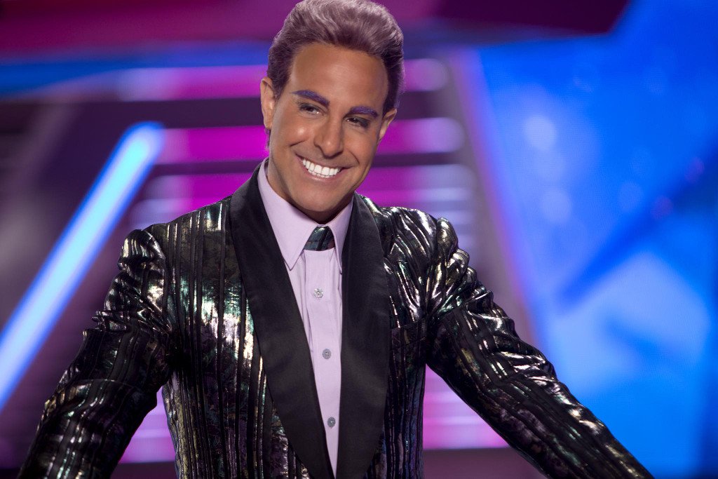 High Quality Hunger Games - Caesar Flickerman (Stanley Tucci) "Well is that s Blank Meme Template
