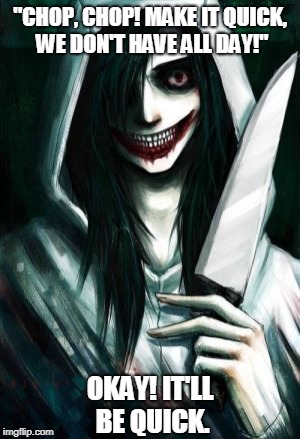 Jeff the Killer on Make a GIF